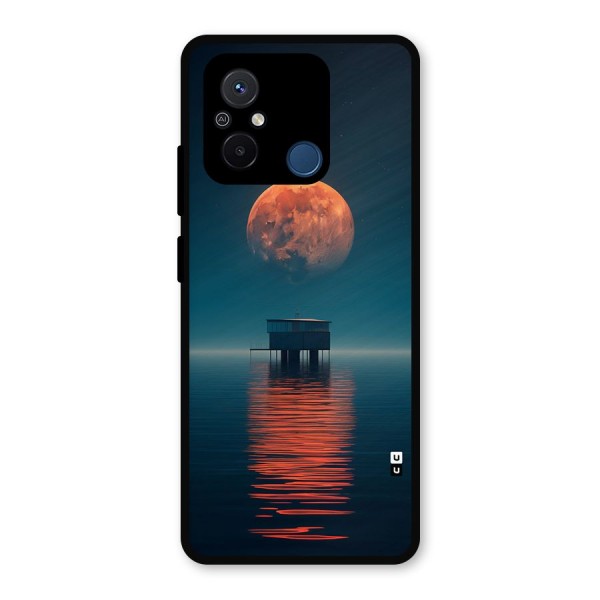 Moon Sea Metal Back Case for Redmi 12C