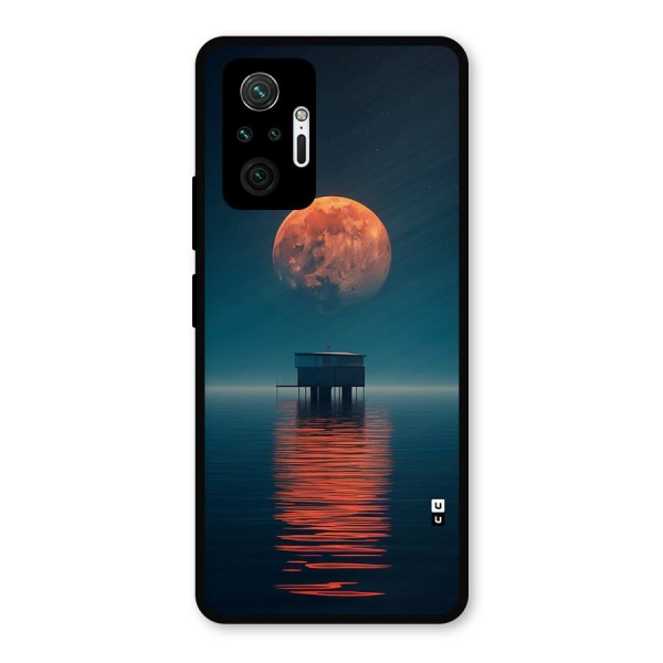 Moon Sea Metal Back Case for Redmi Note 10 Pro