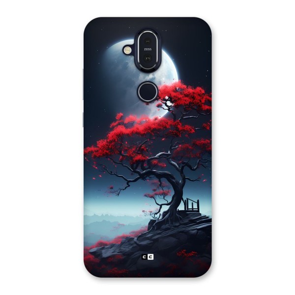 Moon Tree Back Case for Nokia 8.1