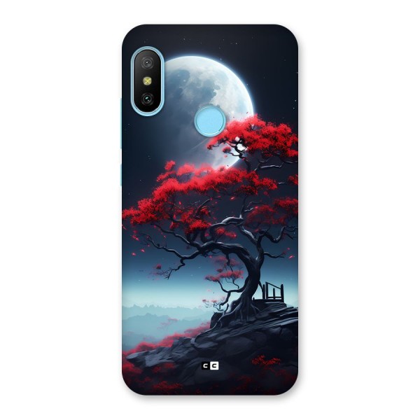 Moon Tree Back Case for Redmi 6 Pro