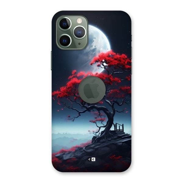 Moon Tree Back Case for iPhone 11 Pro Logo Cut