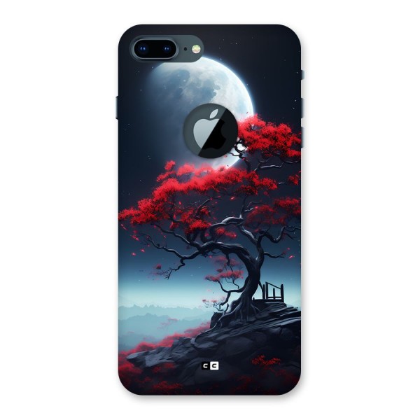 Moon Tree Back Case for iPhone 7 Plus Logo Cut
