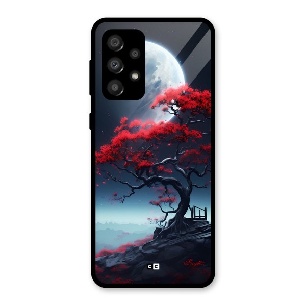 Moon Tree Glass Back Case for Galaxy A32