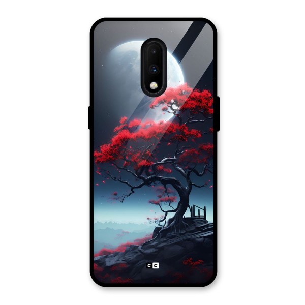 Moon Tree Glass Back Case for OnePlus 7