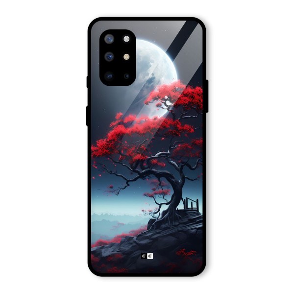 Moon Tree Glass Back Case for OnePlus 8T