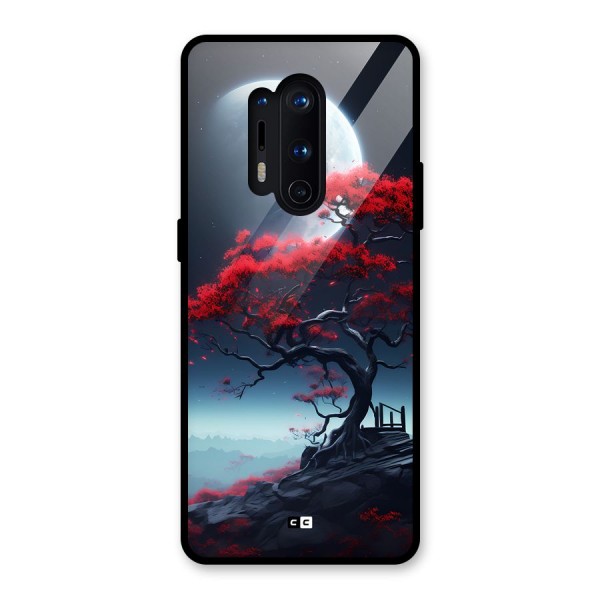 Moon Tree Glass Back Case for OnePlus 8 Pro