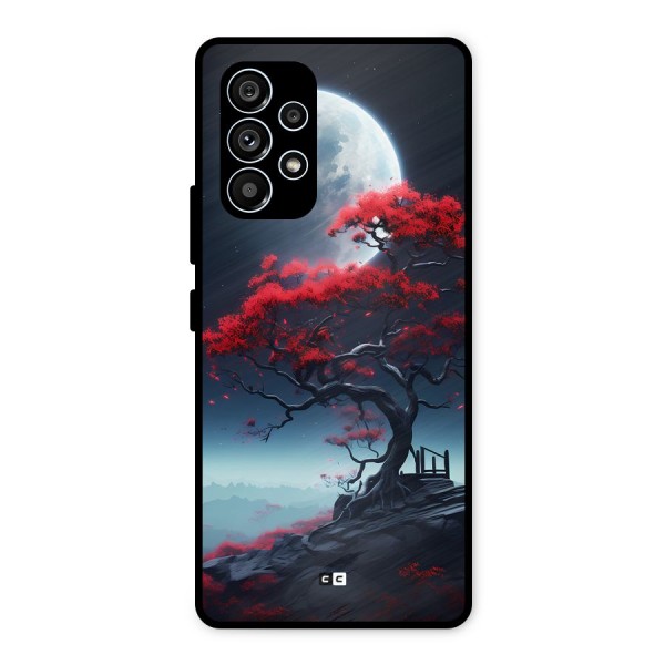 Moon Tree Metal Back Case for Galaxy A53 5G