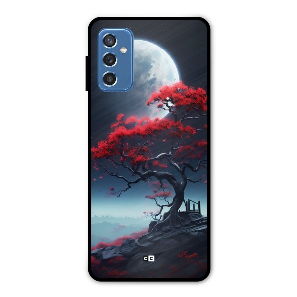Moon Tree Metal Back Case for Galaxy M52 5G