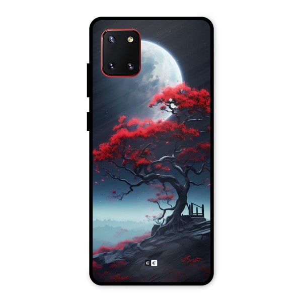 Moon Tree Metal Back Case for Galaxy Note 10 Lite