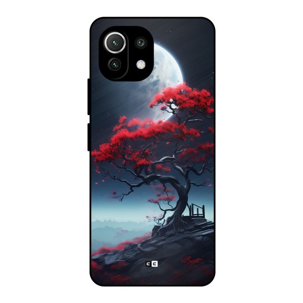 Moon Tree Metal Back Case for Mi 11 Lite