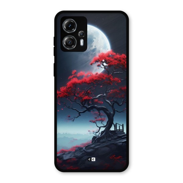Moon Tree Metal Back Case for Moto G13