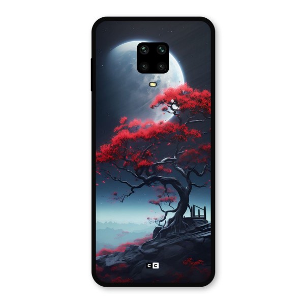 Moon Tree Metal Back Case for Redmi Note 9 Pro Max