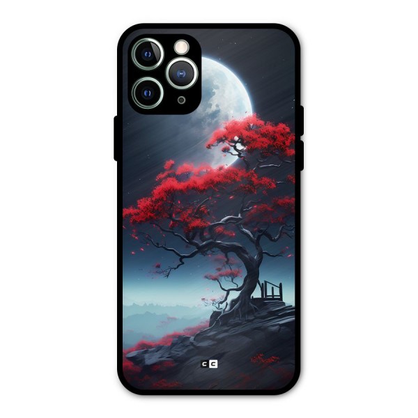 Moon Tree Metal Back Case for iPhone 11 Pro Max