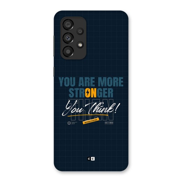 More Stronger Back Case for Galaxy A33 5G