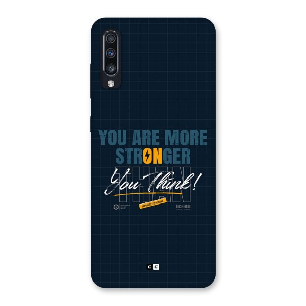 More Stronger Back Case for Galaxy A70