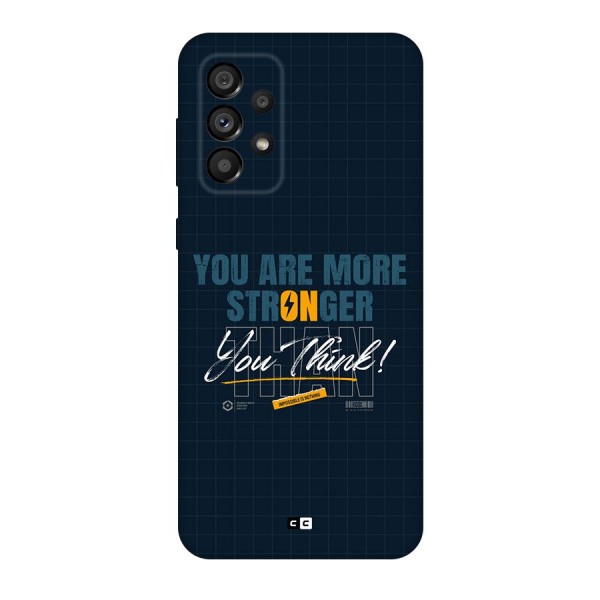 More Stronger Back Case for Galaxy A73 5G