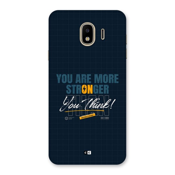 More Stronger Back Case for Galaxy J4