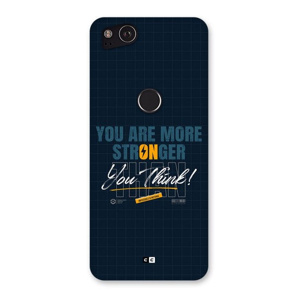 More Stronger Back Case for Google Pixel 2
