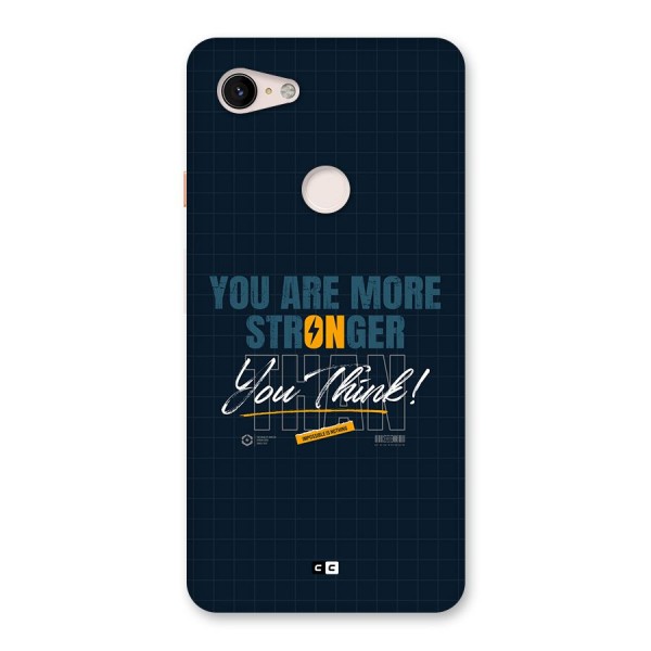 More Stronger Back Case for Google Pixel 3 XL