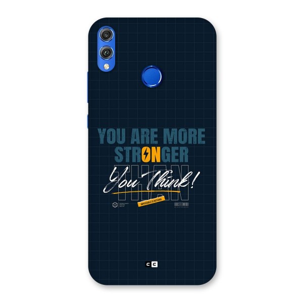 More Stronger Back Case for Honor 8X