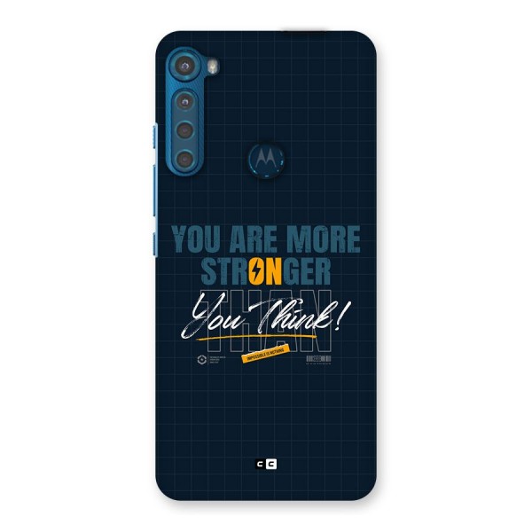 More Stronger Back Case for Motorola One Fusion Plus