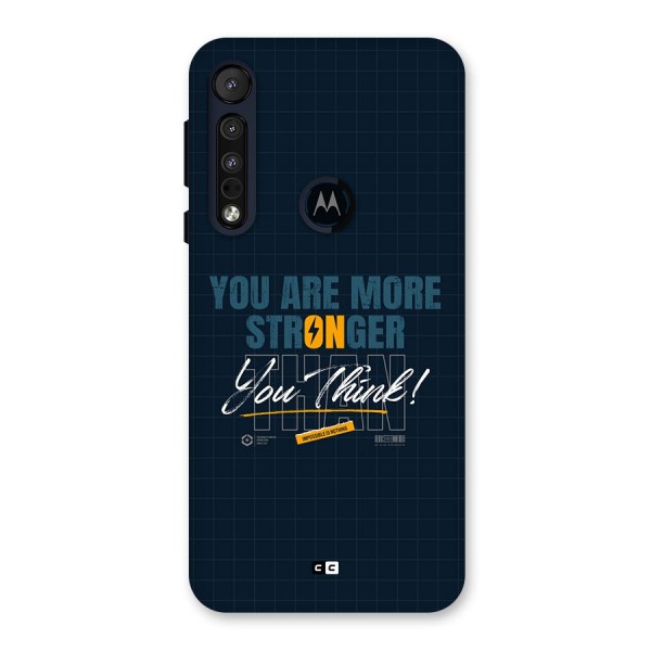 More Stronger Back Case for Motorola One Macro