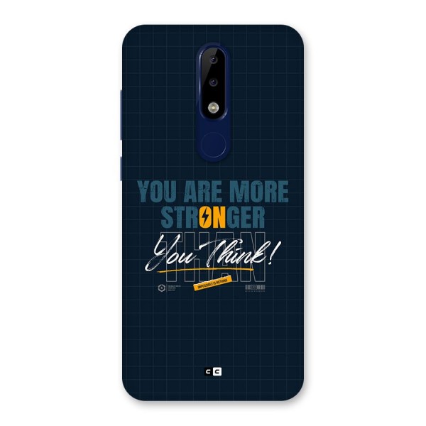 More Stronger Back Case for Nokia 5.1 Plus