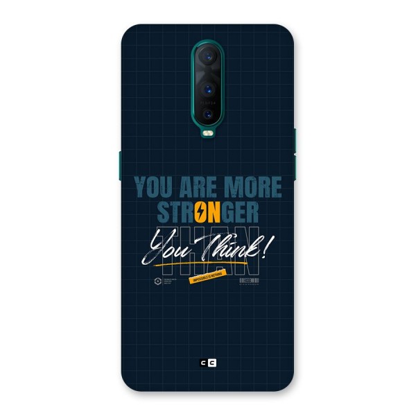 More Stronger Back Case for Oppo R17 Pro