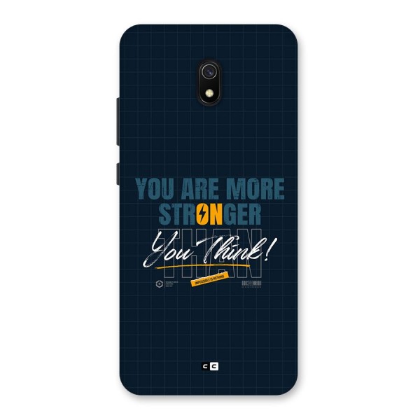 More Stronger Back Case for Redmi 8A