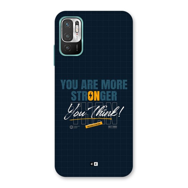 More Stronger Back Case for Redmi Note 10T 5G