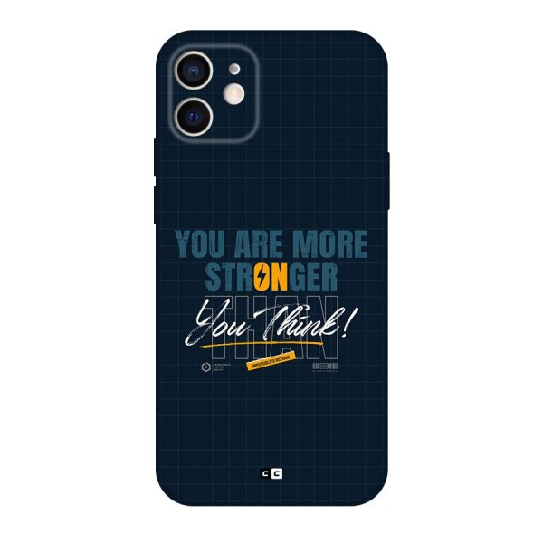 More Stronger Back Case for iPhone 12