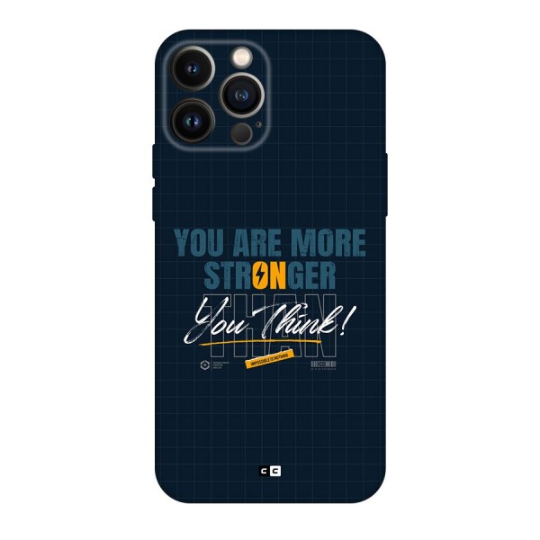More Stronger Back Case for iPhone 13 Pro Max