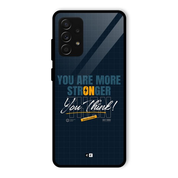 More Stronger Glass Back Case for Galaxy A53 5G