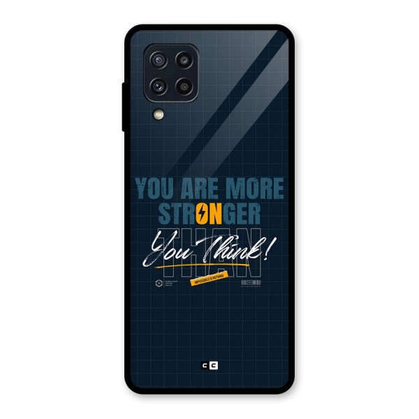 More Stronger Glass Back Case for Galaxy M32