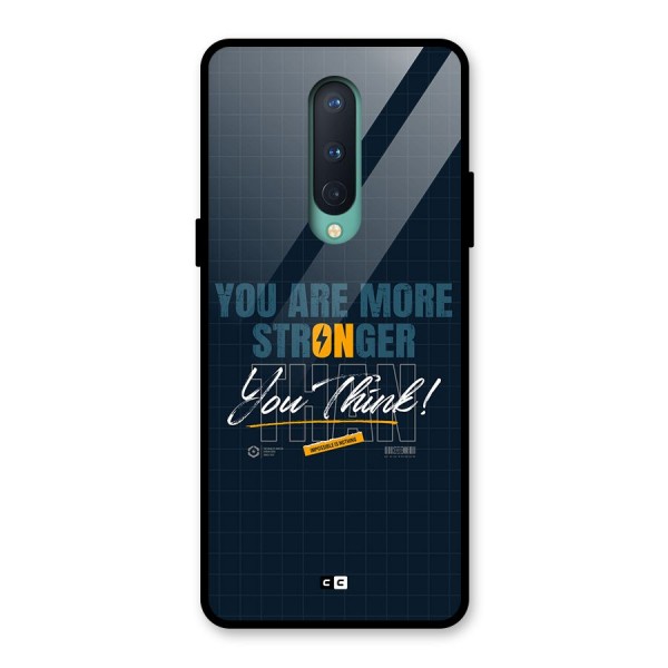 More Stronger Glass Back Case for OnePlus 8