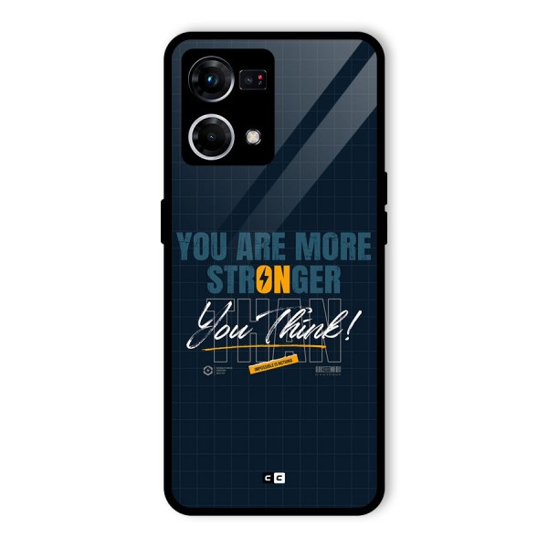 More Stronger Glass Back Case for Oppo F21 Pro 4G