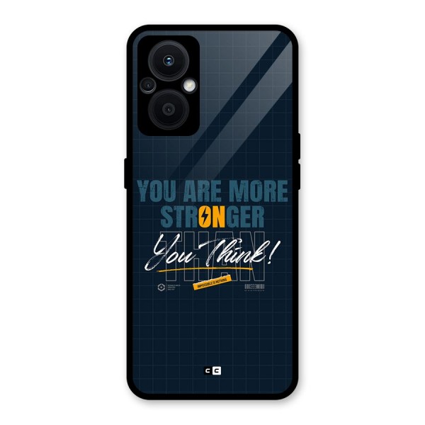More Stronger Glass Back Case for Oppo F21s Pro 5G