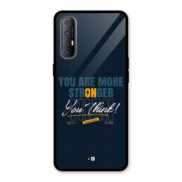More Stronger Glass Back Case for Oppo Reno3 Pro