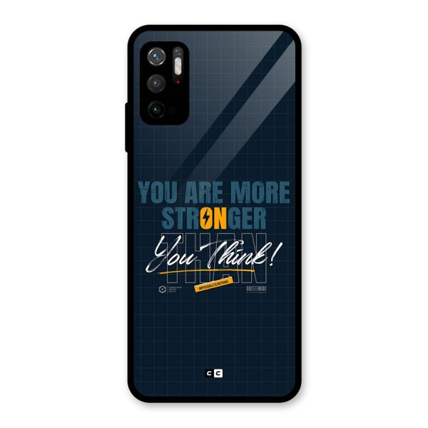 More Stronger Glass Back Case for Poco M3 Pro 5G