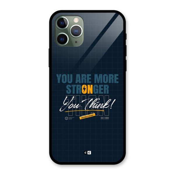 More Stronger Glass Back Case for iPhone 11 Pro