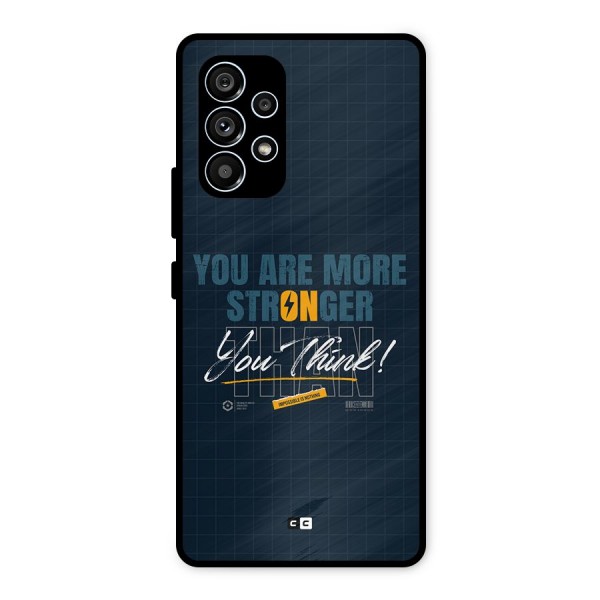 More Stronger Metal Back Case for Galaxy A53 5G
