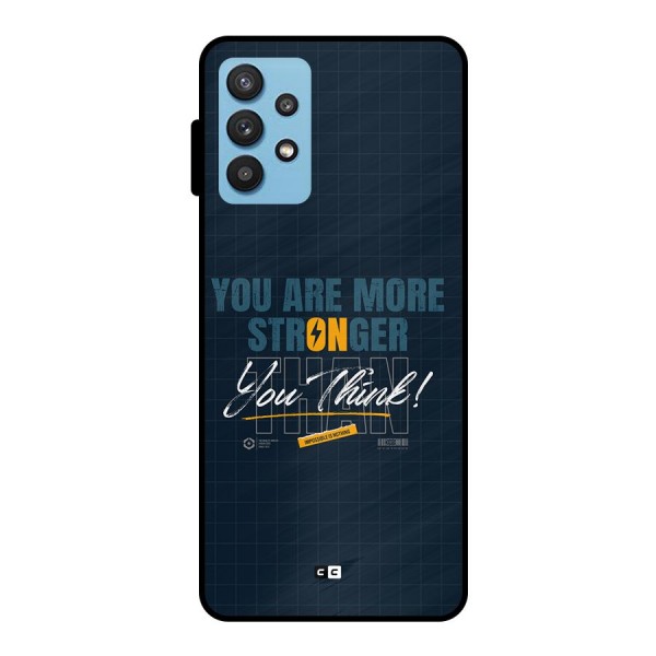 More Stronger Metal Back Case for Galaxy M32 5G