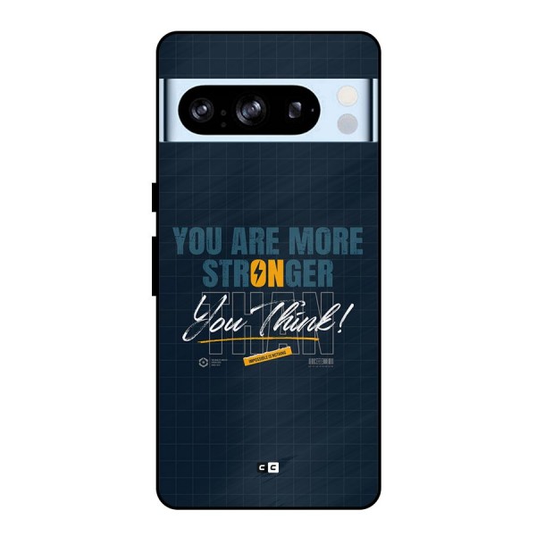 More Stronger Metal Back Case for Google Pixel 8 Pro