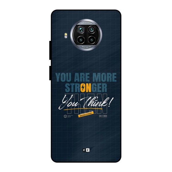 More Stronger Metal Back Case for Mi 10i