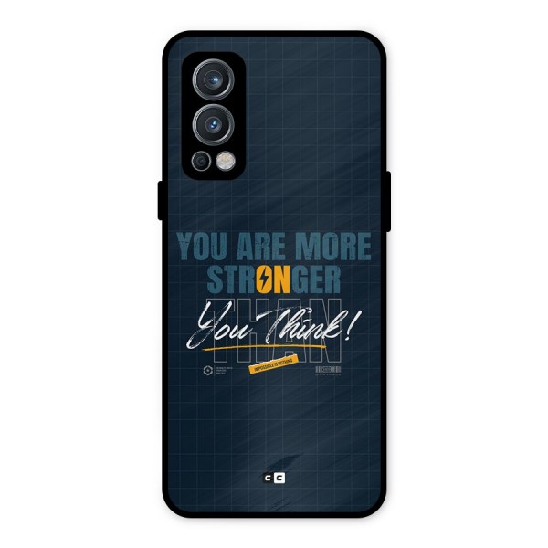 More Stronger Metal Back Case for OnePlus Nord 2 5G