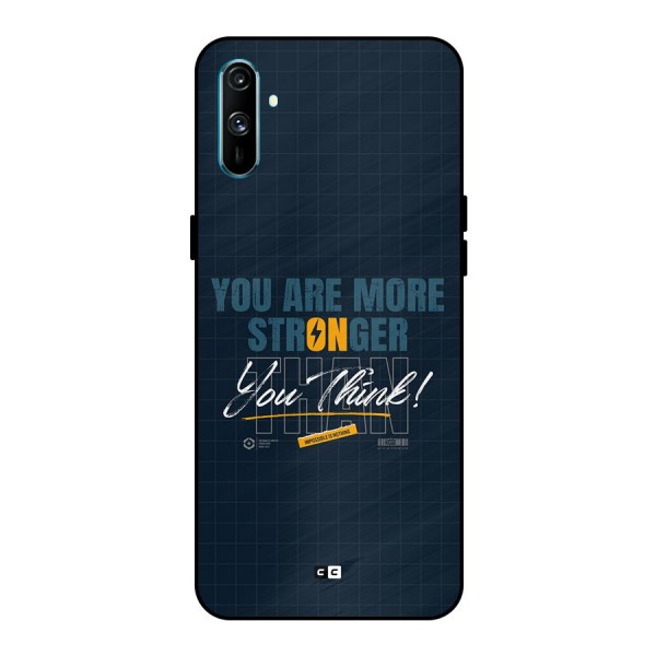 More Stronger Metal Back Case for Realme C3