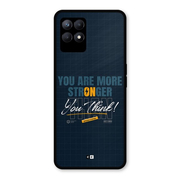 More Stronger Metal Back Case for Realme Narzo 50