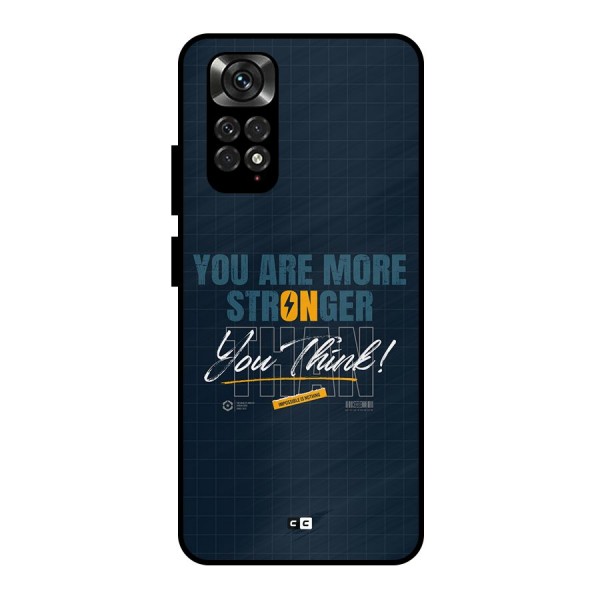 More Stronger Metal Back Case for Redmi Note 11 Pro