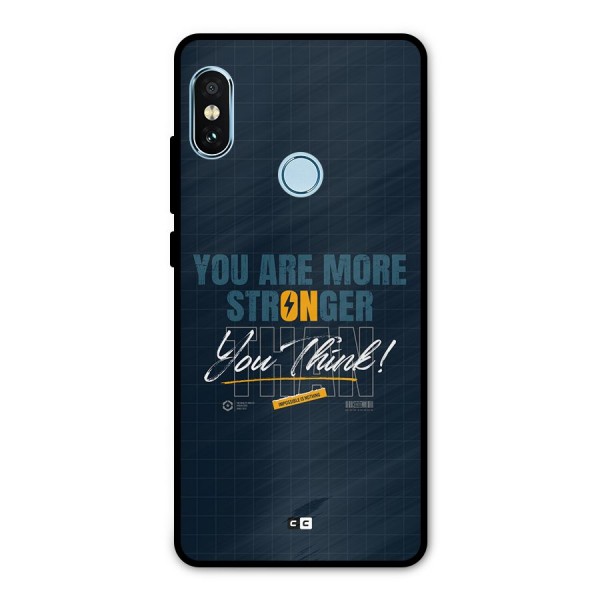 More Stronger Metal Back Case for Redmi Note 5 Pro
