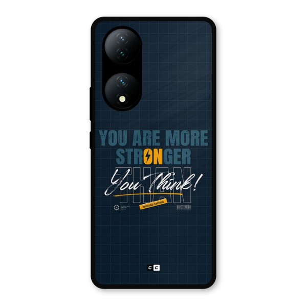 More Stronger Metal Back Case for Vivo T2